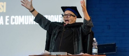 Vasco Rossi riceve la Laurea Honoris Causa